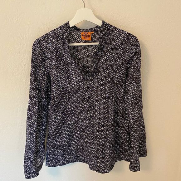 Tory Burch tunic sparkly clear sequins size 4 - Picture 1 of 8
